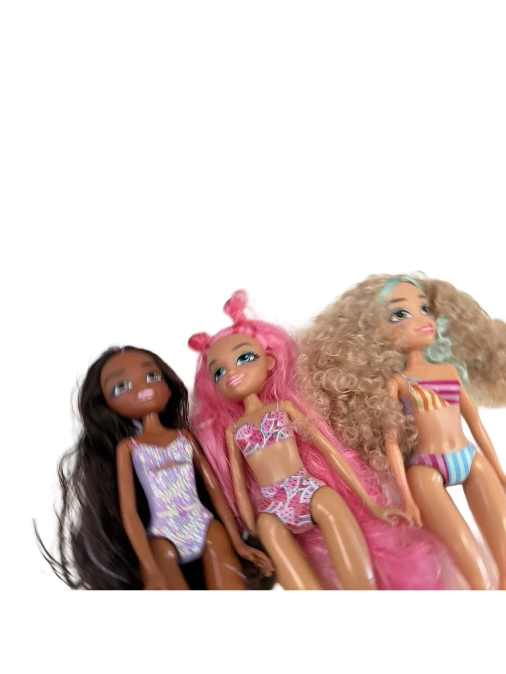 Lot of 3 Hairmazing Fantasy Fashion Dolls (Just Play)
